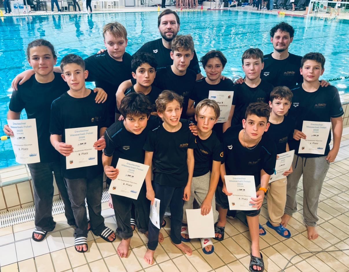 Mehr über den Artikel erfahren Deutsche Pokalmeisterschaft der U14 Wasserballer in Hildesheim
